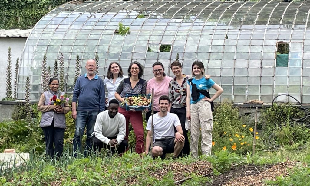 Une serre pour le potager solidaire de l&rsquo;Esvière