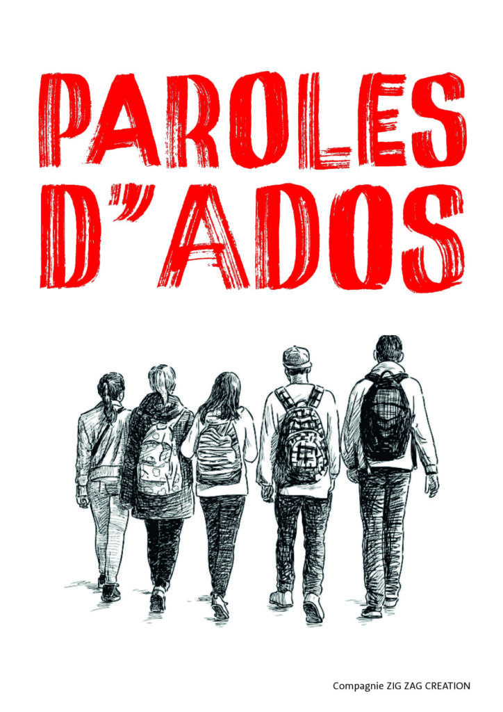 Paroles d&rsquo;Ados, bande déssinée artistique sur les ados du territoire